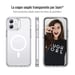 JAYM - Coque Souple Transparente compatible avec [ APPLE IPHONE 16 PLUS ] - Souple et résistante - Traitement Anti-jaunissement - Anti-bulles