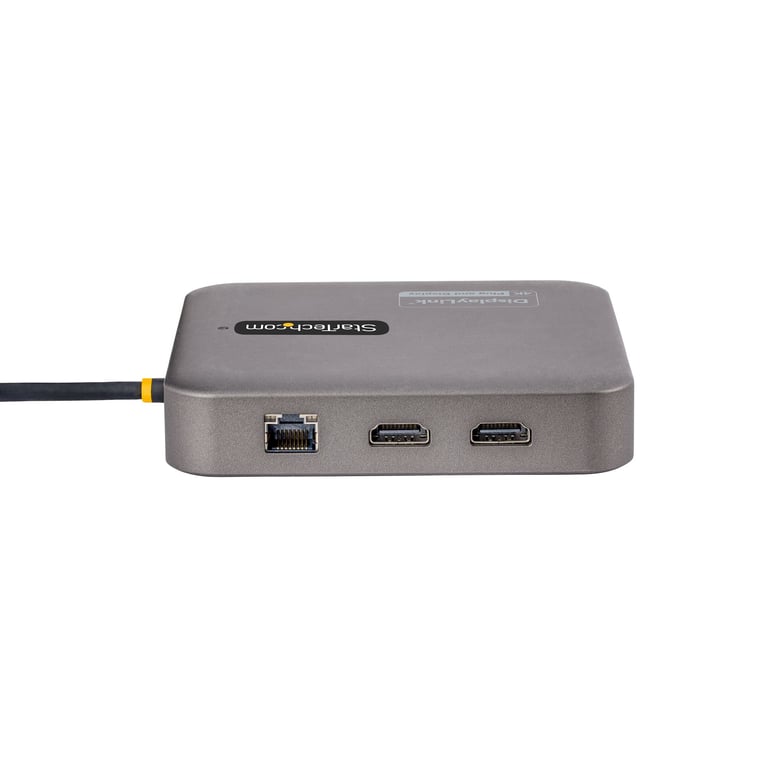 StarTech.com Adaptateur Multiport USB C Double HDMI Vidéo 4K 60Hz Hub USB AUSB C 10Gbps à 2 ports PD GbE SD Câble de 56cm DockStation d'Accueil de voyage Neuf - vue 2