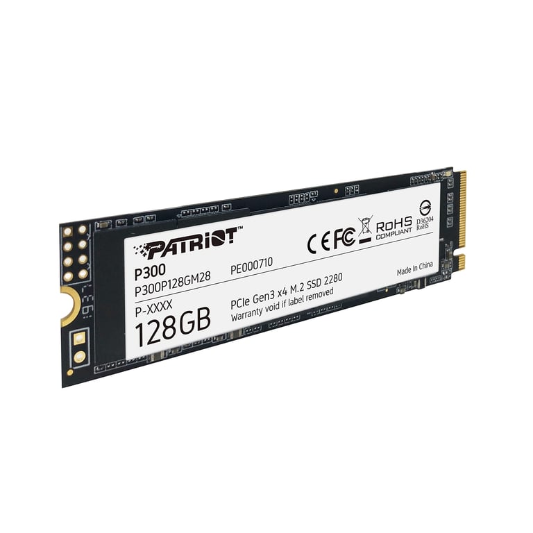 Patriot Memory P300P256GM28 disque SSD .2 PCI Express NVMe Neuf - vue 5