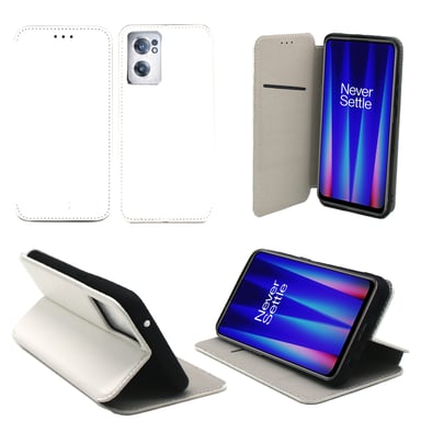 OnePlus Nord CE 2 5G Funda tapa blanco protección