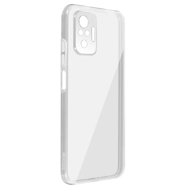 Funda Xiaomi Redmi Note 10 Pro Dura Trasera y Suave Delantera Transparente