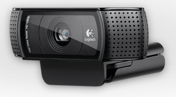 Logitech HD Pro C920 webcam 1920 x 1080 pixels USB 2.0 Noir - Neuf