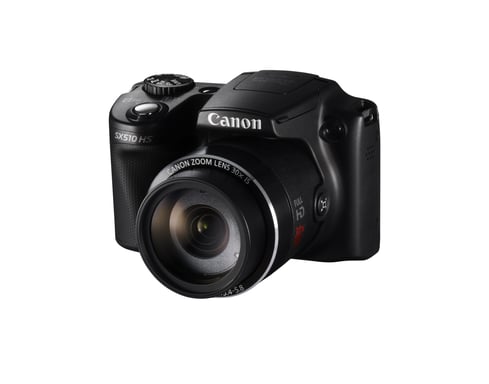 Canon PowerShot SX510 HS 1/2.3'' Appareil photo Bridge 12,1 MP CMOS 4000 x 3000 pixels Noir