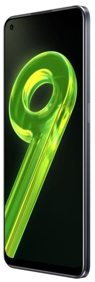 Realme 9 4G 128 Go, Noir, Débloqué