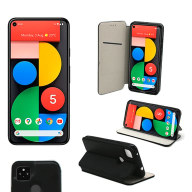 Google Pixel 5 5G Etui / Housse pochette protection noir