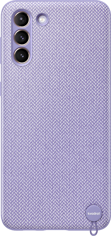Coque Kvadrat en plastique recyclé Violet pour Samsung G S21+ 5G Samsung