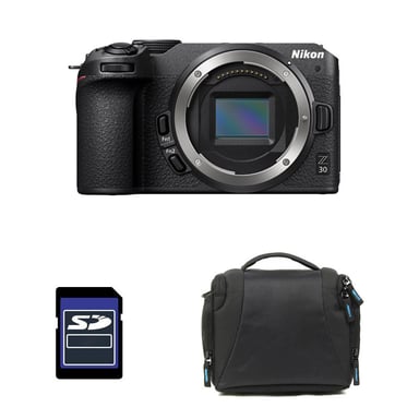 NIKON Z30 NU + Bolsa + Tarjeta SD 8 GB