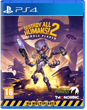 Destroy All Humans 2 Un jugador PS4
