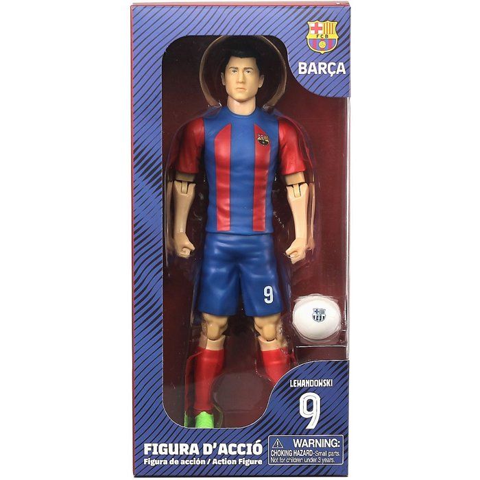 Figurine articulée FC Barcelona Lewandowski 20 cm Neuf