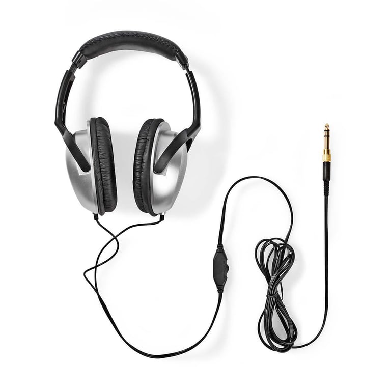 Casque Audio Filaire Jack 3.5mm avec Bandeau Réglable 6m Neuf