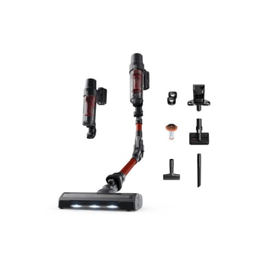 Rowenta Aspirador vertical sin cable X Pert Flex 7.60 Animal RH6A83WO Rojo