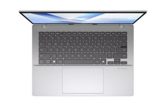 ASUS VivoBook 14, AMD Ryzen AI 7 350, 16 GB DDR5, 1Tb SSD, AMD Radeon 860M, Plata - AZERTY