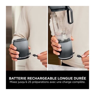 Blender portable NINJA Blast Max - Gris - BC251EUGY
