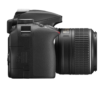 Nikon D3300 + 18-55 VR II + SD 4GB Kit d'appareil-photo SLR 24,2 MP CMOS 6000 x 4000 pixels Noir