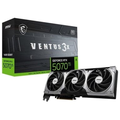 MSI GeForce RTX 5070 Ti 16G VENTUS 3X OC NVIDIA 16 Go GDDR7