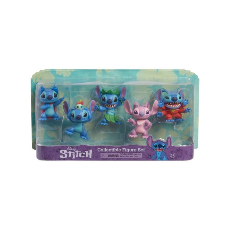 Pack 5 Figurines Disney Stitch Collector - vue 2