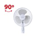 Cross Wind Wh Ventilador Pie 40cm