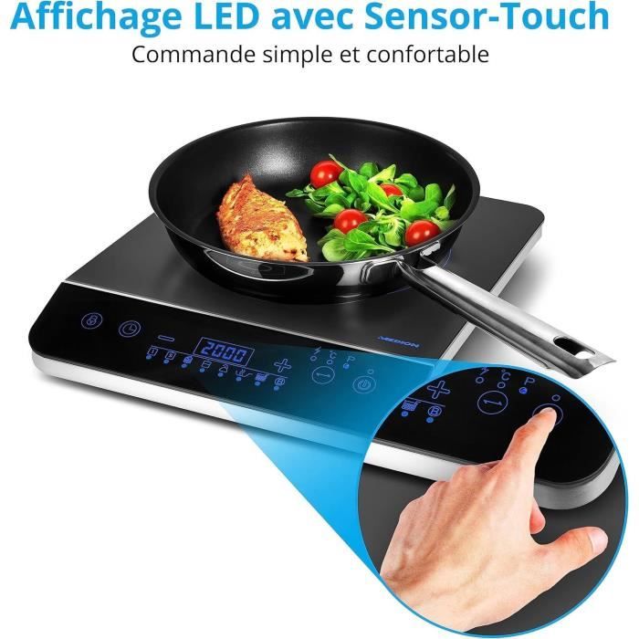 Plaque induction posable MEDION MD 17595 1 Feu 29 x P 36 cm - vue 4