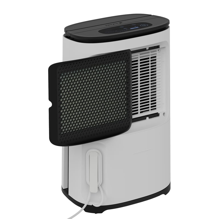 Déshumidificateur MeacoDry Arete® Two contrôle par app ultra silencieux filtre HEPA séchage des vêtements efficace faible consommation idéal pour les grandes maisons de 4 à 5 chambres. Neuf - vue 2