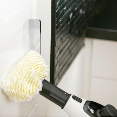 Kärcher SC 1 EasyFix Limpiador a Vapor Portátil 1200 W Negro, Blanco