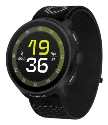 Suunto Run 3,35 cm (1.32 ) AMOLED 46 mm Numérique 466 x 466 pixels Écran tactile Noir GPS (satellite) - Neuf