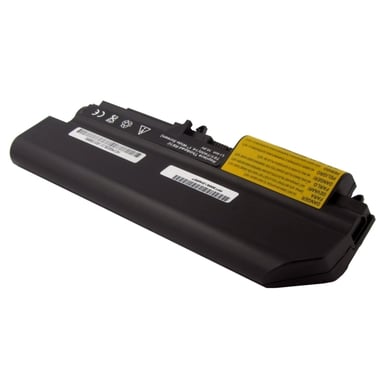 Battery LiIon, 10.8V, 6600mAh for LENOVO ThinkPad T400 (2767), High Capacity Battery