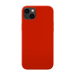 Coque antichoc en gel de silicone doux pour Apple iPhone 14 Plus, Rouge Ardent