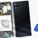 Cache Batterie pour Samsung Galaxy Note 10 Lite Cosmos Noir