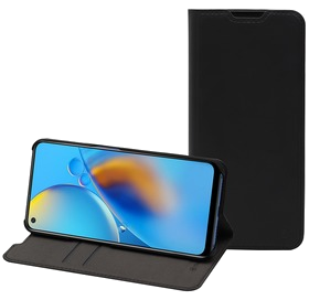 Muvit For Change Folio Stand Noir Designed For Oppo A74 4G