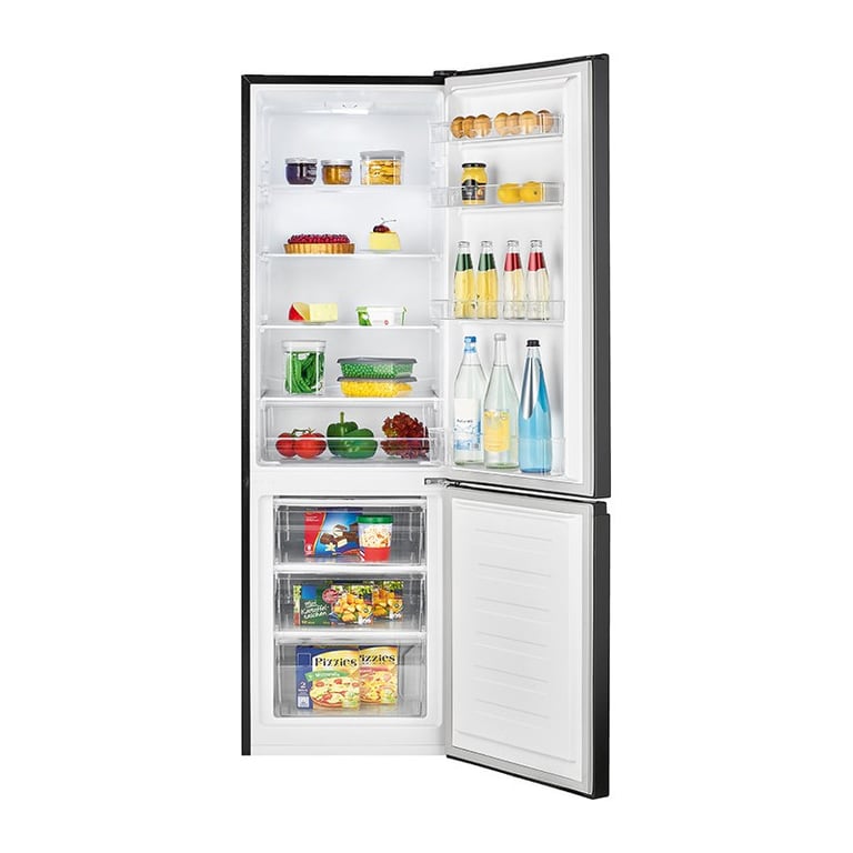 Réfrigérateur et congélateur Bomann KG 184.1 inox - vue 6
