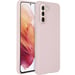 Accezz Coque Liquid Silicone pour Samsung Galaxy S21 - Rose
