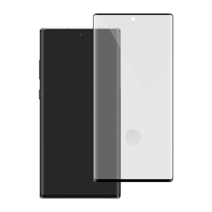 (Edition spéciale) Protection d'écran en verre trempé Bord à Bord Incurvé pour Samsung Galaxy Note10+, Noir