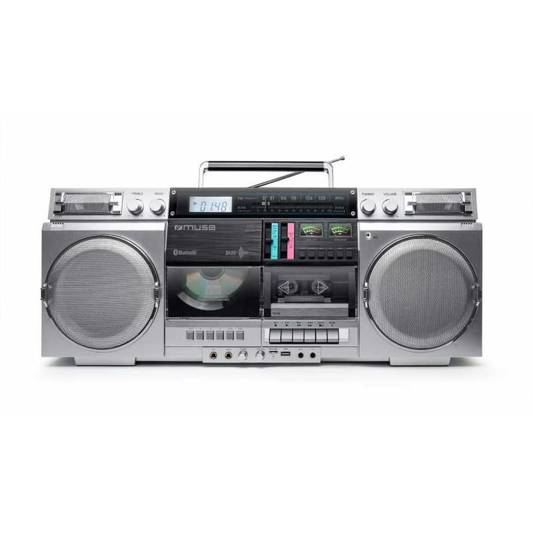 Radio Laser MUSE M380GB – Lecteur CD, K7, Bluetooth, 80W - vue 7