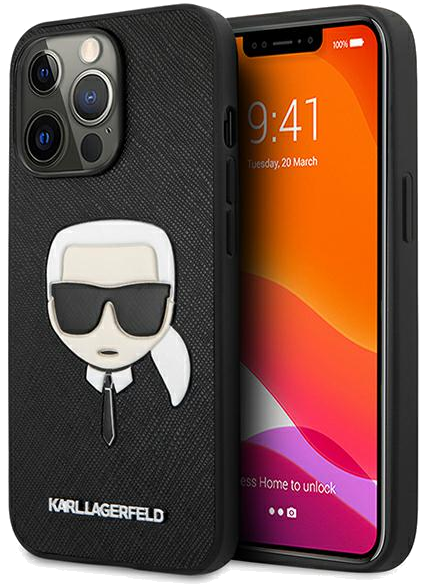 Étui Karl Lagerfeld pour iPhone 13 Pro / 13 6.1 noir