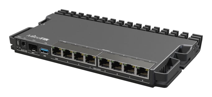 Mikrotik RB5009UG+S+IN Routeur connecté 2.5 Gigabit Ethernet Noir