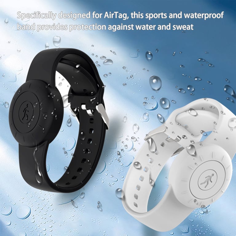 Bracelet pour Apple AirTags support léger bracelet anti rayures Neuf - vue 3