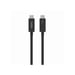 Belkin Cable de carga y transferencia USB-C a USB-C Thunderbolt 4 1m Negro