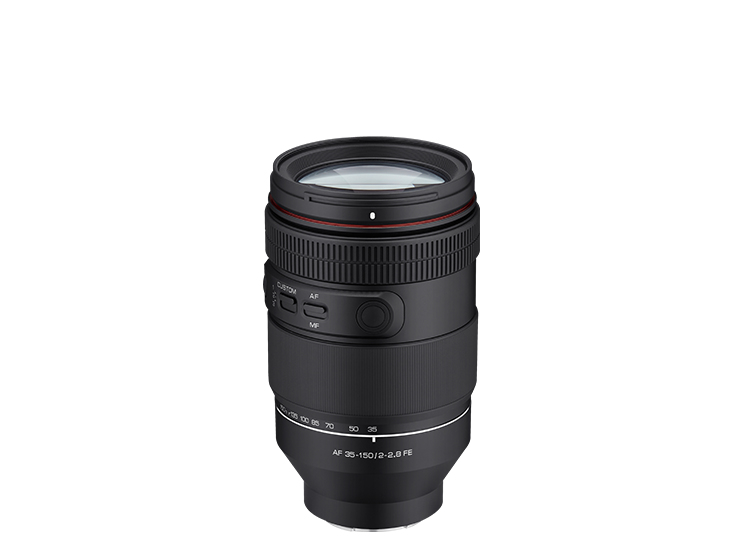 Objectif hybride Samyang AF 35 150mm f2 2.8 pour Sony FE - vue 2