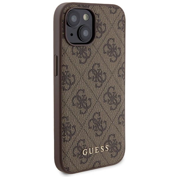 Guess Bundle Pack MagSafe 4G Metal Gold Logo Ensemble étui + Power Bank 5000mAh MagSafe iPhone 15 - vue 4