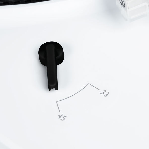 Platine vinyle préamplifiée Thomson TT351 - Fonction d'arrêt automatique - Blanc - Neuf