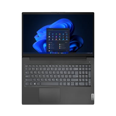 Lenovo V15 G4 AMN AMD Ryzen™ 5 7520U Ordinateur portable 39,6 cm (15.6'') Full HD 8 Go LPDDR5-SDRAM 512 Go SSD Wi-Fi 6 (802.11ax) Windows 11 Home Français Noir