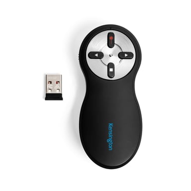 Kensington Télécommande de présentation sans fil avec pointeur laser rouge et nano-récepteur