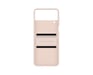 Custodia in pelle per Samsung Galaxy Z Flip 4 compatibile con la ricarica wireless