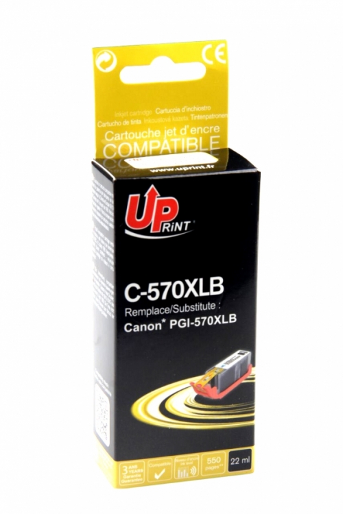 UPRINT Cartouche PREMIUM compatible CANON PGI570XL noir