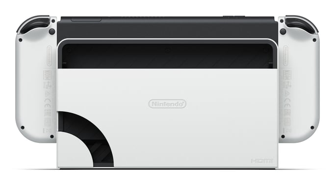 Nintendo Switch OLED (White) + Super Mario Bros. Wonder + Online Individual 12-Month videoconsola portátil 17,8 cm (7'') 64 GB Pantalla táctil Wifi Bla