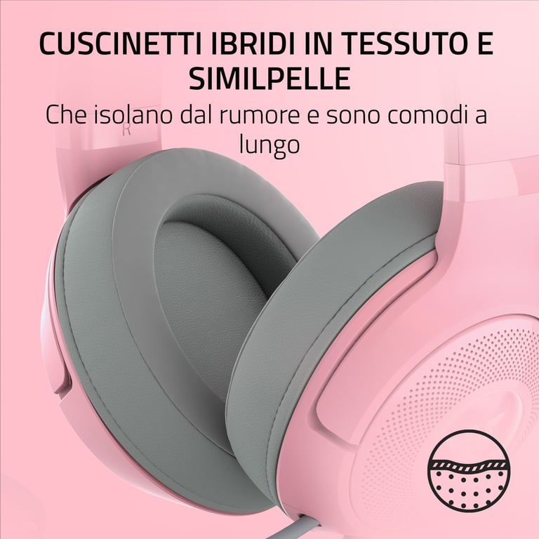 Casque Filaire Razer Kraken Kitty V2 – RGB, Oreilles De Chat, Son Surround 7.1 - vue 2