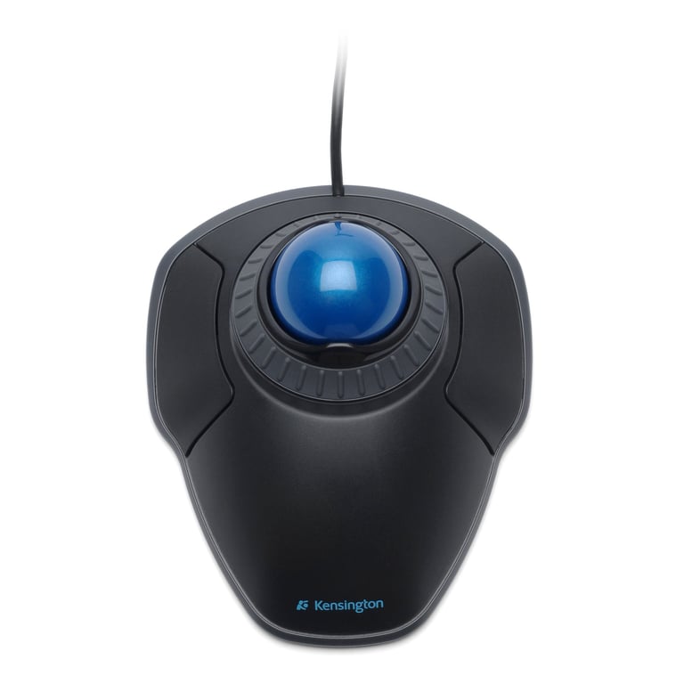Kensington Trackball filaire Orbit personnalisable avec TrackballWorks™ connexion USB Compatible PC et Mac® - vue 2