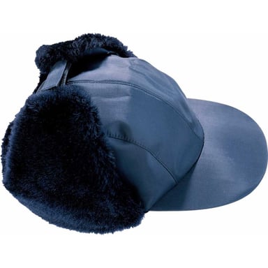 Cappello DELTA PLUS NORDIC isolante foderato in pelliccia sintetica TU Blu navy
