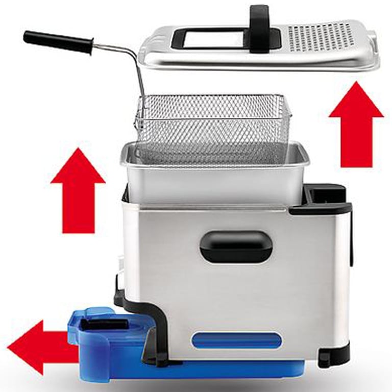 Friteuse Tefal Oleoclean Pro FR804015 – 3,5L, 2300W, Filtration Automatique - vue 6