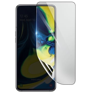 3mk Protection Écran pour Samsung Galaxy A80 en Hydrogel Antichoc Transparent